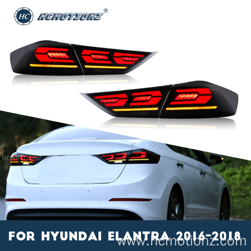 HCMOTIONZ 2016-2018 Hyundai Elantra Back LED Tail Lights